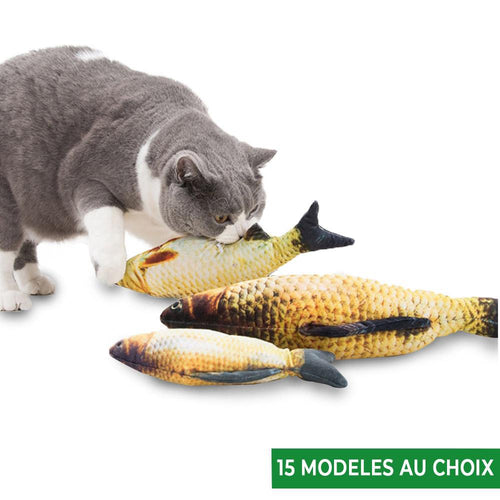 JOUETS POISSON / REMBOURRES A L'HERBE A CHAT-CATSIMO