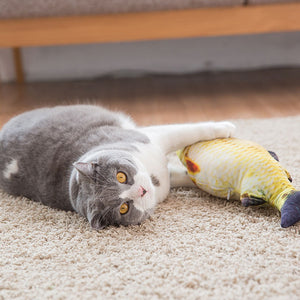 JOUETS POISSON / REMBOURRES A L'HERBE A CHAT-CATSIMO